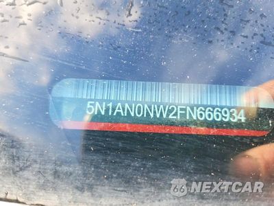 Zdjęcie 13 z 13 samochodu: 2015 NISSAN XTERRA S VIN:5N1AN0NW2FN666934 - miniatura