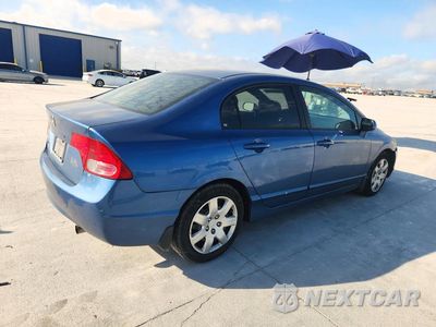 Trzecie zdjęcie samochodu z tyłu: 2006 HONDA CIVIC LX VIN:1HGFA16576L130219 - miniatura
