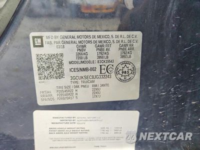 Zdjęcie 12 z 12 samochodu: 2018 CHEVROLET SILVERADO K1500 LTZ VIN:3GCUKSEC8JG332243 - miniatura