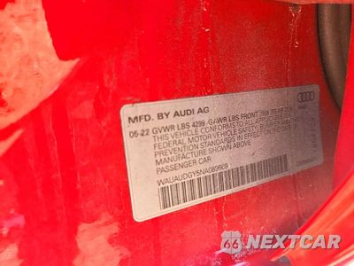 Zdjęcie 13 z 13 samochodu: 2022 AUDI A3 PREMIUM VIN:WAUAUDGY5NA089669 - miniatura