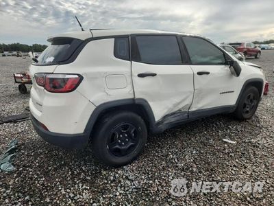 Trzecie zdjęcie samochodu z tyłu: 2018 JEEP COMPASS SPORT VIN:3C4NJCAB5JT356422 - miniatura