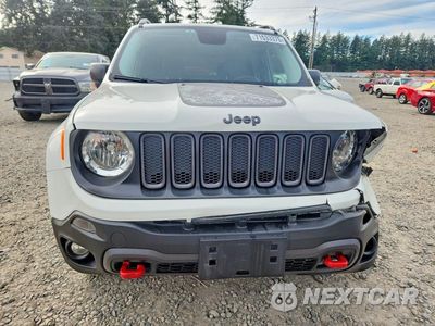 Piąte zdjęcie samochodu w środku: 2017 JEEP RENEGADE TRAILHAWK VIN:ZACCJBCB6HPE76696 - miniatura