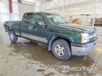 Czwarte zdjęcie samochodu z boku: 2003 CHEVROLET SILVERADO K1500 VIN:1GCEK19T63E259747 - miniatura