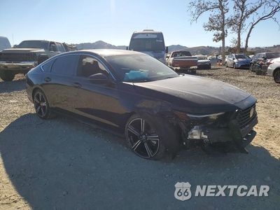 Czwarte zdjęcie samochodu z boku: 2025 HONDA ACCORD HYBRID SPORT VIN:1HGCY2F5XSA068955 - miniatura