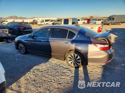 Drugie zdjęcie samochodu z przodu: 2017 HONDA ACCORD TOURING HYBRID VIN:JHMCR6F76HC020109 - miniatura