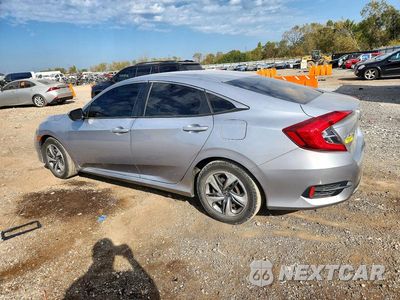 Drugie zdjęcie samochodu z przodu: 2019 HONDA CIVIC LX VIN:2HGFC2F64KH550181 - miniatura