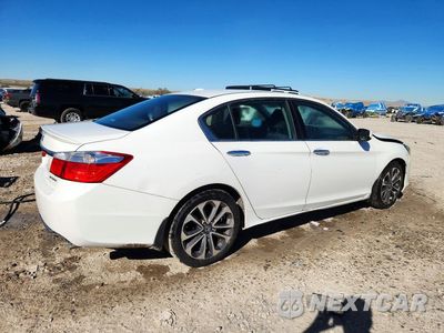 Trzecie zdjęcie samochodu z tyłu: 2015 HONDA ACCORD SPORT VIN:1HGCR2F59FA058212 - miniatura
