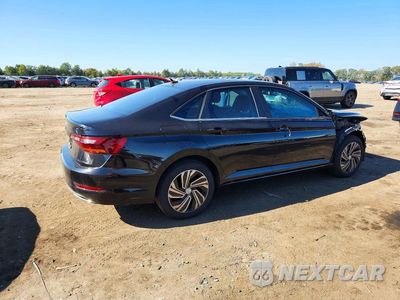 Trzecie zdjęcie samochodu z tyłu: 2019 VOLKSWAGEN JETTA SEL PREMIUM VIN:3VWG57BU5KM099775 - miniatura