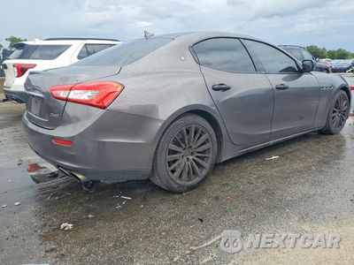 Trzecie zdjęcie samochodu z tyłu: 2015 MASERATI GHIBLI VIN:ZAM57XSA6F1158275 - miniatura