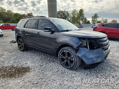 Czwarte zdjęcie samochodu z boku: 2015 FORD EXPLORER SPORT VIN:1FM5K8GT1FGA53445 - miniatura