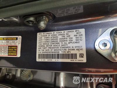 Zdjęcie 14 z 14 samochodu: 2021 HONDA CR-V EXL VIN:2HKRW2H87MH682508 - miniatura