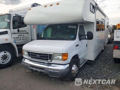 2007 FORD ECONOLINE E450 SUPER DUTY CUTAWAY VAN 1FDXE45S17DA58702 - główne zdjęcie licytacji z USA - miniatura