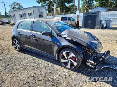 Czwarte zdjęcie samochodu z boku: 2020 VOLKSWAGEN GTI S VIN:3VW5T7AU2LM004170 - miniatura