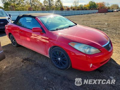 Czwarte zdjęcie samochodu z boku: 2005 TOYOTA CAMRY SOLARA SLE V6 VIN:4T1FA38P55U045909 - miniatura