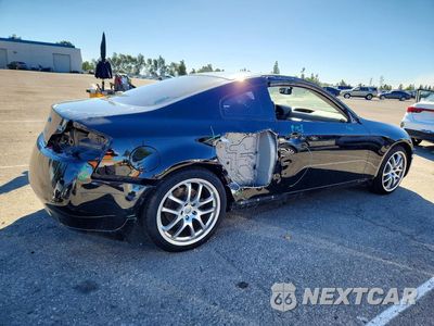 Trzecie zdjęcie samochodu z tyłu: 2006 INFINITI G35 BASE VIN:JNKCV54E16M713118 - miniatura