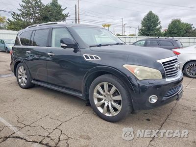 Czwarte zdjęcie samochodu z boku: 2012 INFINITI QX56 BASE VIN:JN8AZ2NE8C9015294 - miniatura