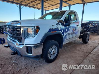2022 GMC SIERRA C2500 HEAVY DUTY 1GT08LE7XNF121767 - główne zdjęcie licytacji z USA - miniatura