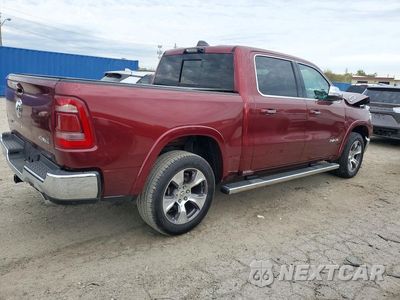 Trzecie zdjęcie samochodu z tyłu: 2021 RAM 1500 LARAMIE VIN:1C6SRFJT9MN558035 - miniatura