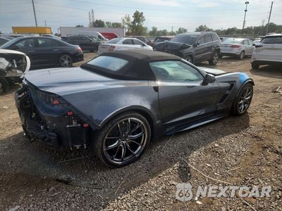 Trzecie zdjęcie samochodu z tyłu: 2017 CHEVROLET CORVETTE GRAND SPORT 2LT VIN:1G1YY3D74H5120976 - miniatura