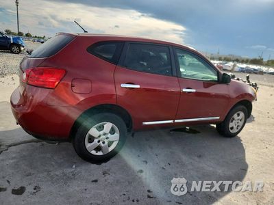 Trzecie zdjęcie samochodu z tyłu: 2014 NISSAN ROGUE SELECT S VIN:JN8AS5MV1EW705884 - miniatura