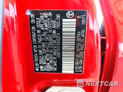Zdjęcie 13 z 13 samochodu: 2009 TOYOTA YARIS BASE VIN:JTDBT903194042374 - miniatura