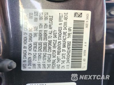 Zdjęcie 14 z 14 samochodu: 2020 HONDA CR-V EX VIN:2HKRW2H52LH679052 - miniatura