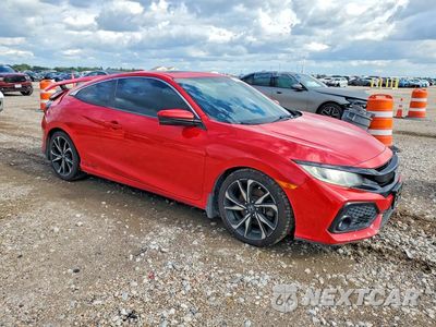 Czwarte zdjęcie samochodu z boku: 2018 HONDA CIVIC SI VIN:2HGFC3A57JH754217 - miniatura