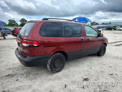 Trzecie zdjęcie samochodu z tyłu: 2002 TOYOTA SIENNA CE VIN:4T3ZF19C52U491236 - miniatura