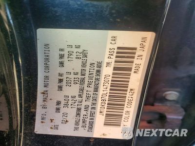 Zdjęcie 12 z 12 samochodu: 2020 MAZDA CX-3 SPORT VIN:JM1DKDB70L1473070 - miniatura