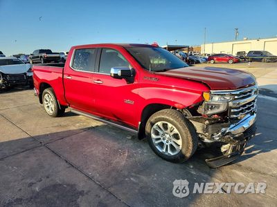 Czwarte zdjęcie samochodu z boku: 2025 CHEVROLET SILVERADO K1500 LTZ VIN:1GCUKGED2SZ231996 - miniatura