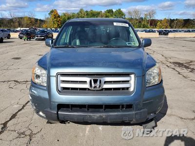 Piąte zdjęcie samochodu w środku: 2007 HONDA PILOT EXL VIN:2HKYF18637H512865 - miniatura