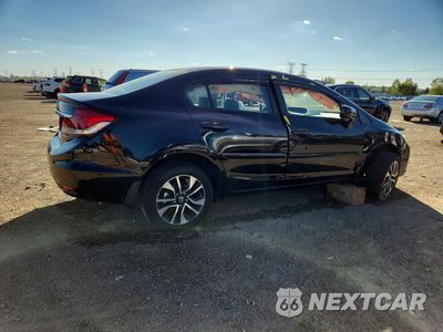 Trzecie zdjęcie samochodu z tyłu: 2015 HONDA CIVIC EX VIN:19XFB2F82FE241183 - miniatura