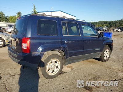 Trzecie zdjęcie samochodu z tyłu: 2014 JEEP PATRIOT SPORT VIN:1C4NJPBA0ED691614 - miniatura