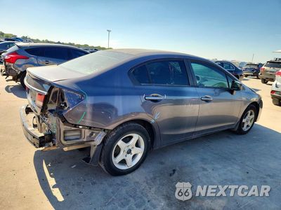Trzecie zdjęcie samochodu z tyłu: 2014 HONDA CIVIC LX VIN:2HGFB2F50EH501249 - miniatura