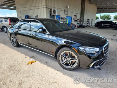Czwarte zdjęcie samochodu z boku: 2024 MERCEDES-BENZ S S580E 4MATIC VIN:W1K6G6KB3RA276628 - miniatura