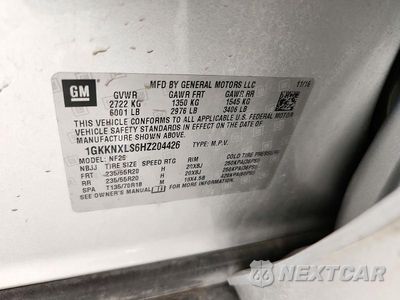 Zdjęcie 14 z 14 samochodu: 2017 GMC ACADIA DENALI VIN:1GKKNXLS6HZ204426 - miniatura