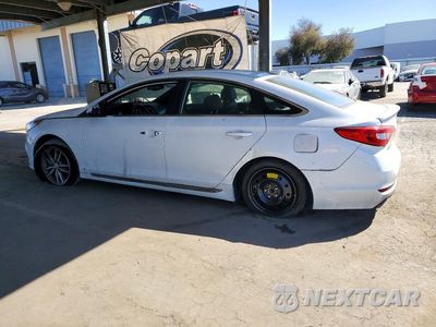 Drugie zdjęcie samochodu z przodu: 2017 HYUNDAI SONATA SPORT 2.0T VIN:5NPE34AB6HH437360 - miniatura