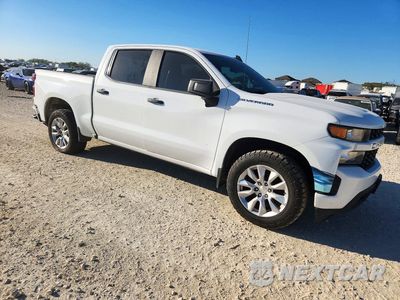 Czwarte zdjęcie samochodu z boku: 2022 CHEVROLET SILVERADO LTD C1500 CUSTOM VIN:3GCPWBEK8NG107237 - miniatura