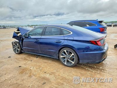 Drugie zdjęcie samochodu z przodu: 2021 HYUNDAI SONATA SEL PLUS VIN:5NPEJ4J20MH062632 - miniatura