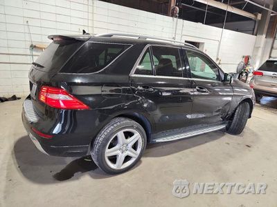Trzecie zdjęcie samochodu z tyłu: 2014 MERCEDES-BENZ ML 350 4MATIC VIN:4JGDA5HB4EA295456 - miniatura