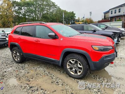 Czwarte zdjęcie samochodu z boku: 2019 JEEP CHEROKEE TRAILHAWK VIN:1C4PJMBX0KD314580 - miniatura