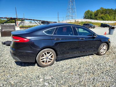 Trzecie zdjęcie samochodu z tyłu: 2019 FORD FUSION SEL VIN:3FA6P0CD0KR182523 - miniatura