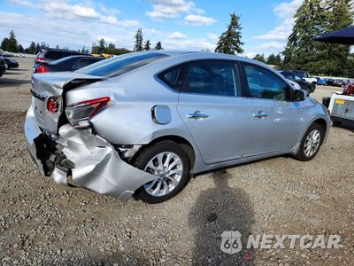 Trzecie zdjęcie samochodu z tyłu: 2019 NISSAN SENTRA SV VIN:3N1AB7AP7KY437590 - miniatura