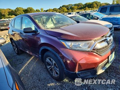 Czwarte zdjęcie samochodu z boku: 2018 HONDA CR-V LX VIN:2HKRW6H31JH224163 - miniatura