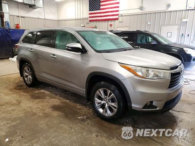 Czwarte zdjęcie samochodu z boku: 2016 TOYOTA HIGHLANDER LE PLUS VIN:5TDBKRFH0GS275704 - miniatura