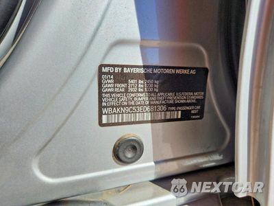 Zdjęcie 13 z 13 samochodu: 2014 BMW 550 I VIN:WBAKN9C53ED681306 - miniatura
