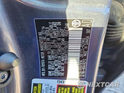 Zdjęcie 12 z 12 samochodu: 2014 TOYOTA COROLLA LE VIN:2T1BURHE2EC106352 - miniatura