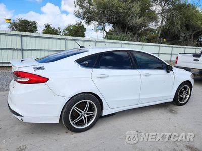 Trzecie zdjęcie samochodu z tyłu: 2017 FORD FUSION SE VIN:3FA6P0H76HR366926 - miniatura