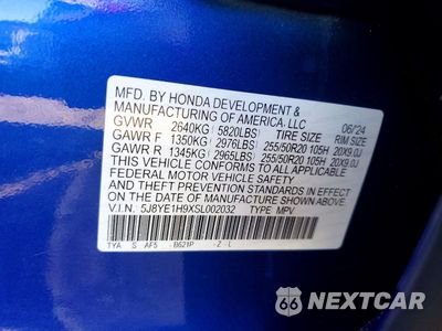 Zdjęcie 13 z 13 samochodu: 2025 ACURA MDX A-SPEC ADVANCE VIN:5J8YE1H9XSL002032 - miniatura