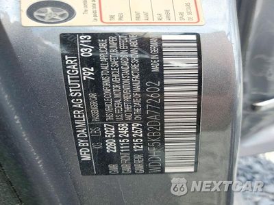 Zdjęcie 12 z 12 samochodu: 2013 MERCEDES-BENZ E 350 VIN:WDDHF5KB2DA772602 - miniatura